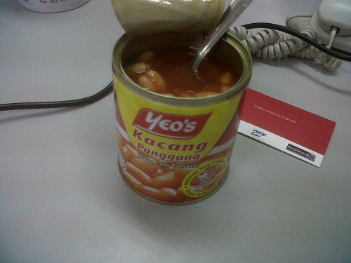 Yeo's Baked Beans.