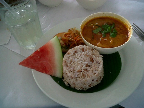 Rice + Panaang Curry